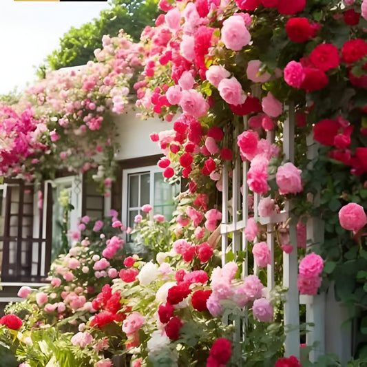 Wall Climbing Rose Flower Seeds